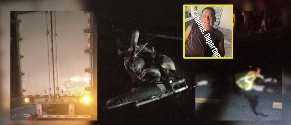 Identifican a motocilcista que falleció arrollado por una rastra en carretera Panamericana