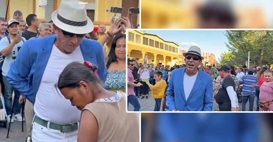 No aguantó mucho: El Catrín vuelve a los bailes de la Plaza Libertad