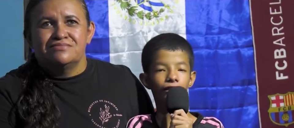 Niño salvadoreño hará realidad su sueño de conocer en persona a The Best, Lionel Messi