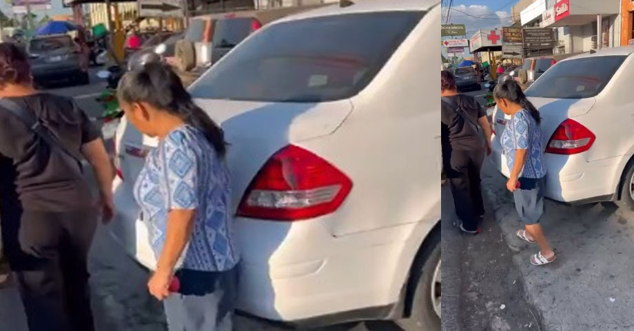 Sancionan a conductores que se estacionan en espacios peatonales