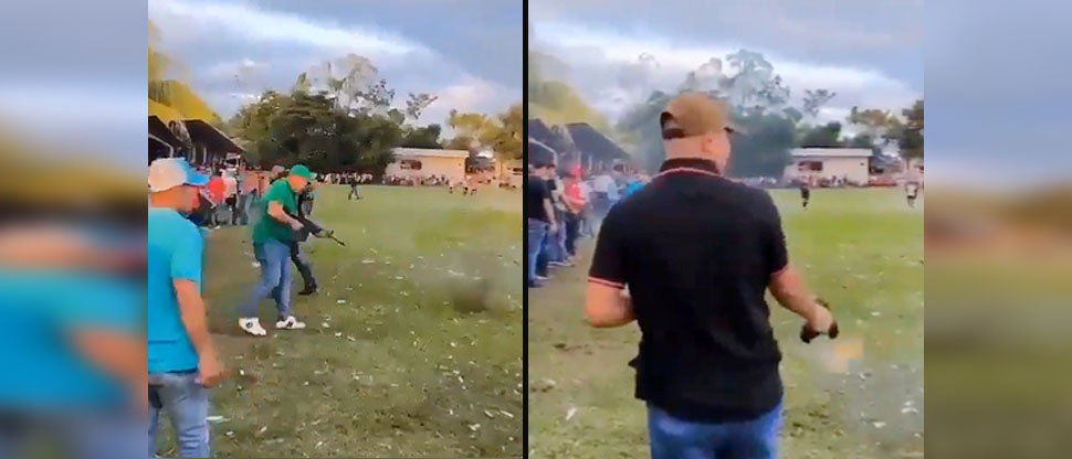 Aficionados celebran con balas el triunfo de un equipo de fútbol en Guatemala