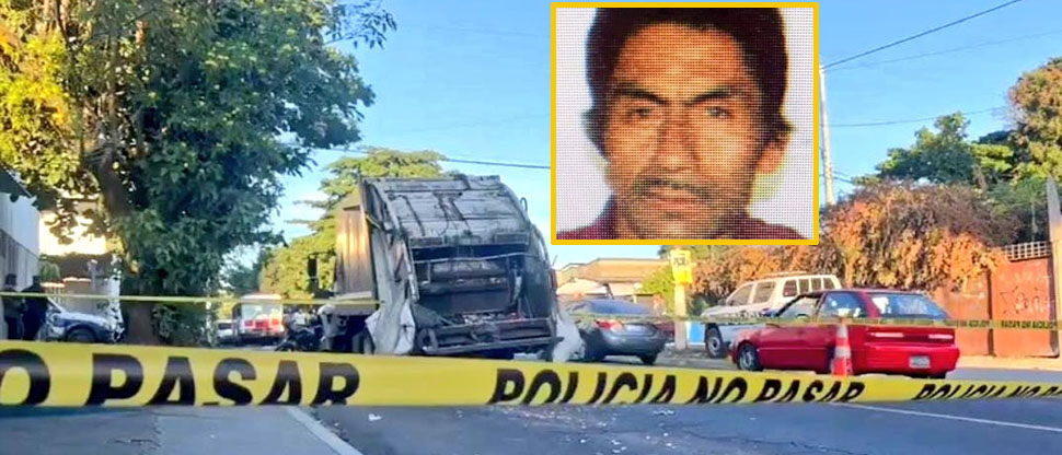 Él era José, trabajador de recolección de basura que falleció atropellado en Soyapango