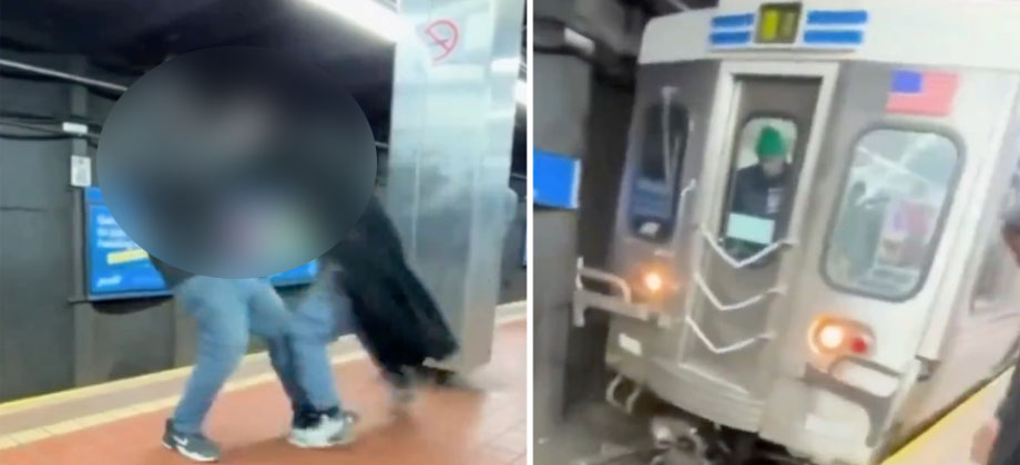 Hombre pierde la vida al ser empujado a las vías del tren tras una pelea en EUA