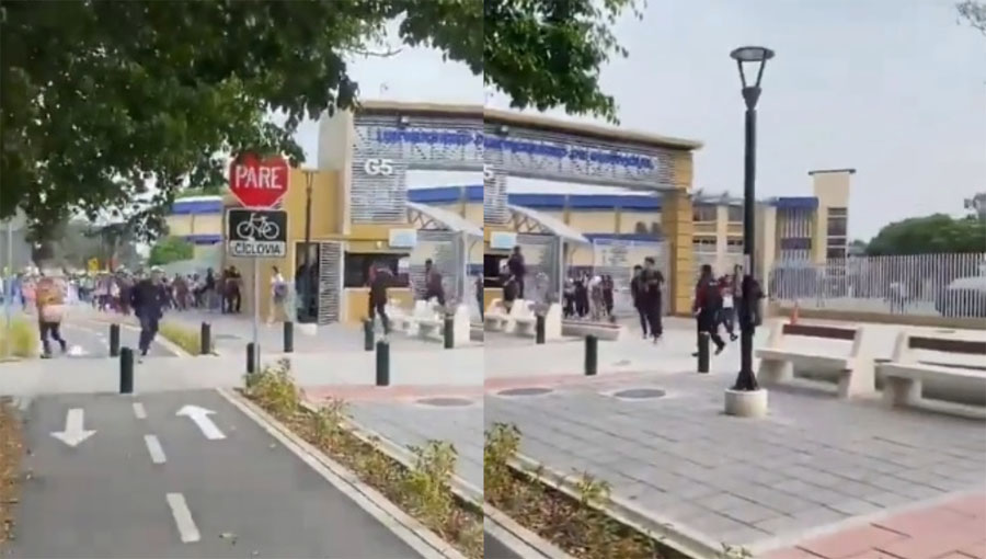 Grupos criminales ingresan a Universidad de Guayaquil a realizar secuestros y robar