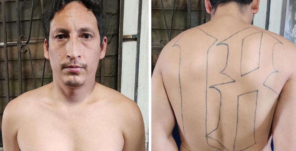 Capturan a “Jey”, un gatillero de la pandilla 18S de San Martín