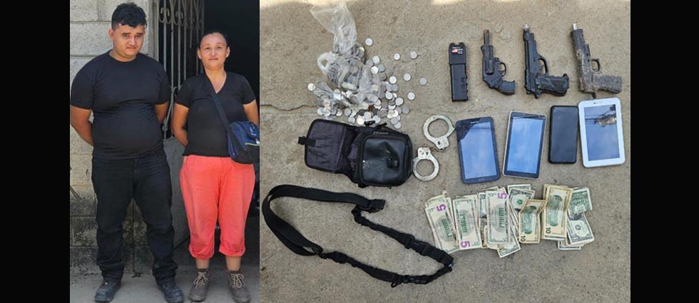 Capturan a pandilleros que asaltaban con armas de juguete en Ciudad Delgado