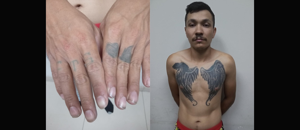 Capturan a MS que se cubrió los tatuajes con los que antes atemorizaba a la población