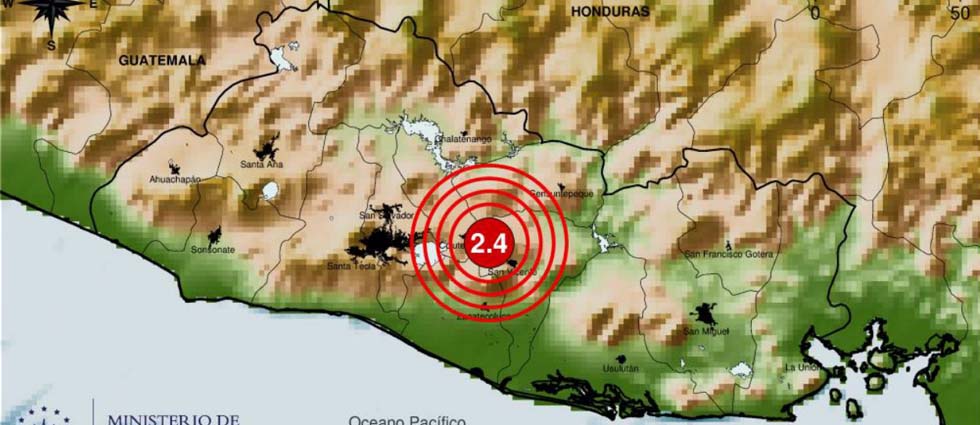 Activación de fallas geológicas provocan sismo en San Vicente