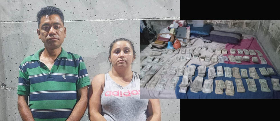 Denuncia ciudadana permite captura de pareja que extorsionaba en nombre de la MS