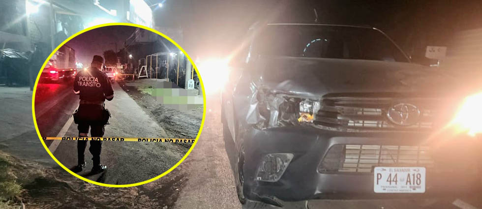 Mujer muere arrollada en La Libertad