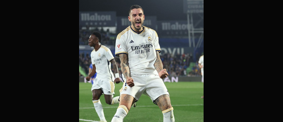 El Madrid, líder tras ganar el partido atrasado contra el Getafe