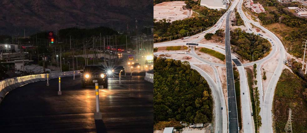 MOP habilita el paso desnivel que conecta Apopa con San Salvador