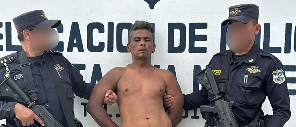 Capturan en menos de 24 horas a sujeto que le quitó la vida a un hombre en Metapán