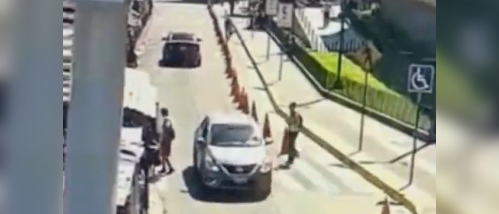 Automovilista captado circulando en sentido contrario en Soyapango pagará $160 en multas