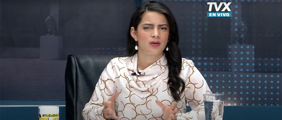 Claudia Ortiz ya se siente la líder de la oposición y propone al resto que se unan a VAMOS