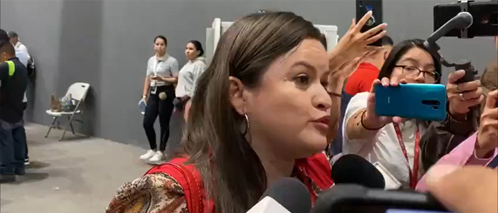 Dina Argueta dice que según sus datos el FMLN debería ganar un diputado en San Miguel