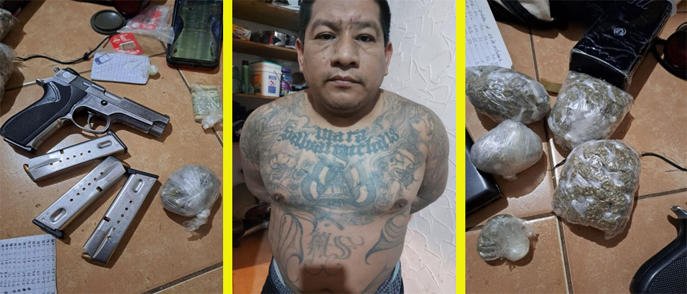 Cae cabecilla de la MS-13 de San Marcos que se escondía en Huizúcar