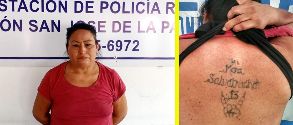 Cae alias La China, homegirl de la MS-13 que amenazaba a comerciantes en La Paz