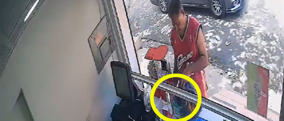Captan a ladrón robando las propinas de empleados de una sorbetería en Usulután