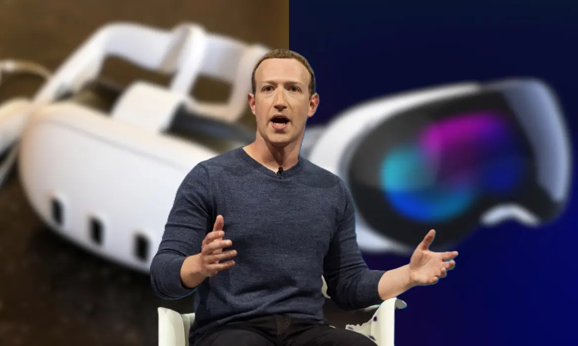 Mark Zuckerberg destroza las Apple Vision Pro