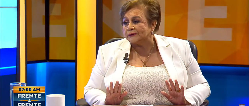 Milagro Navas: “si hay otro período me lo voy a echar y el otro y el otro”