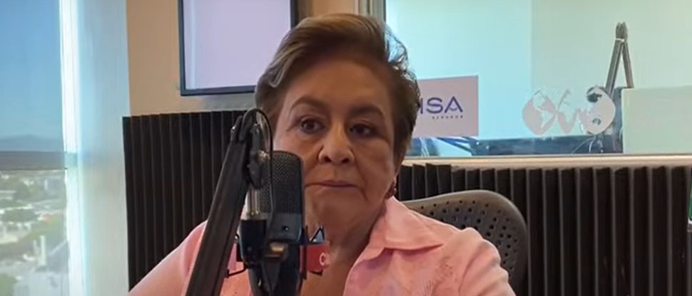 Milagro Navas: “Voy a estar en la alcaldía incluso cuando tenga bastón”