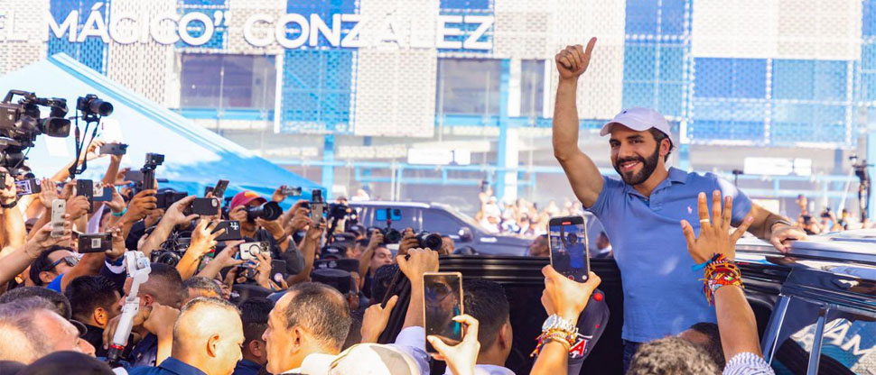 TSE confirma que el escrutinio preliminar le da la victoria al Presidente Nayib Bukele