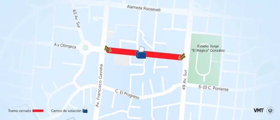 En estas calles habrá restricción de circulación durante las elecciones