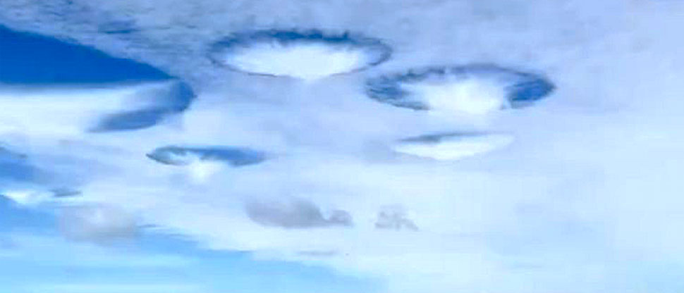 Captan extraños “agujeros” en el cielo