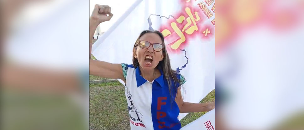 Candidata a alcaldesa alborota las redes por su curiosa forma de hacer propaganda