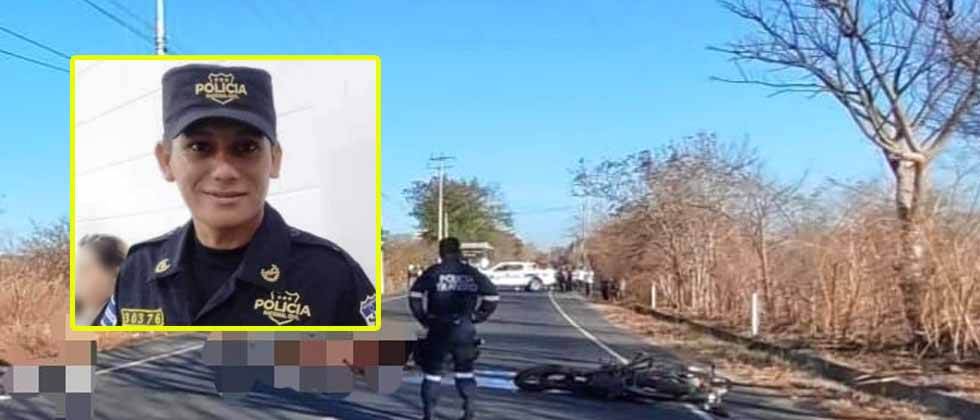 Él era Santos, agente que perdió la vida tras impactar contra un caballo en Santa Ana