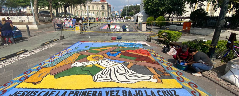 Lanzan invitación para el concurso de Alfombras de Semana Santa 2024