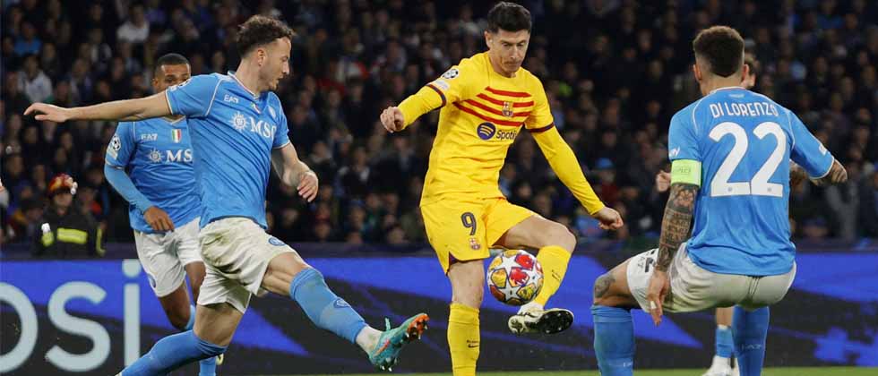El Barcelona deja escapar la victoria ante el Napoli en Champions