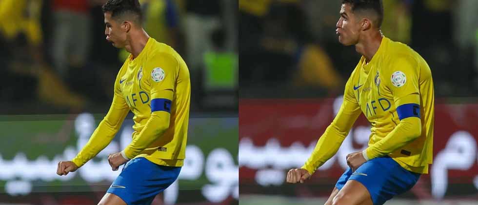 VIDEO: CR7 se enfurece y dedica fuertes gestos al público que le gritaba “Messi, Messi”