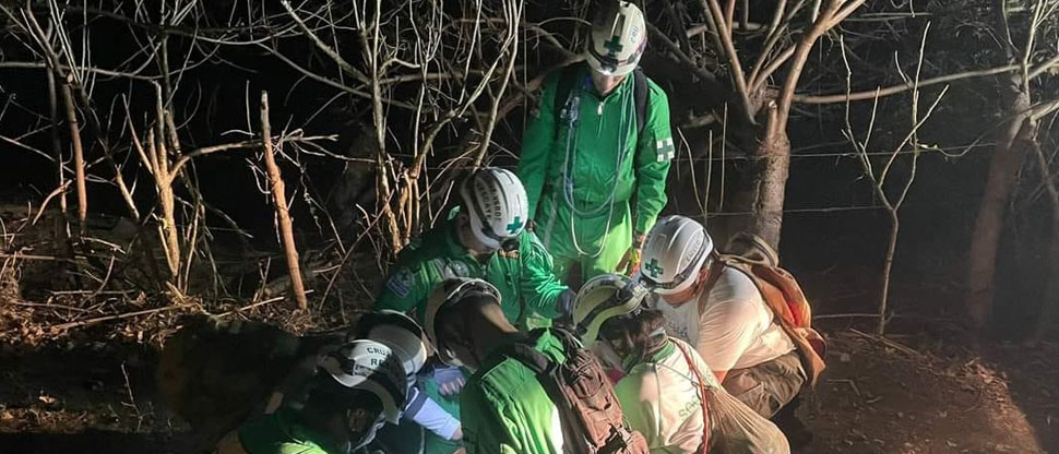 Recuperan cuerpo de hombre que falleció al caer hacia un barranco en La Libertad
