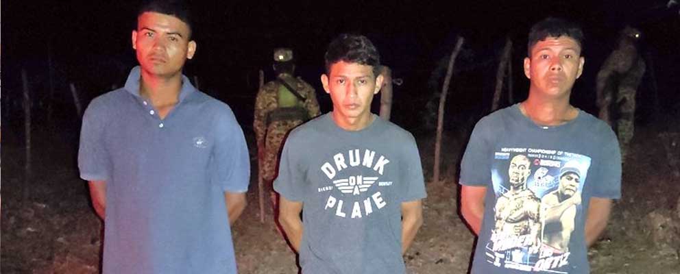 Detienen a pandilleros de la MS que poseen antecedentes delictivos