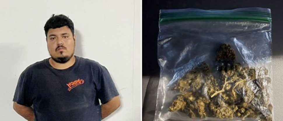 Cae sujeto que distribuía drogas en La Libertad