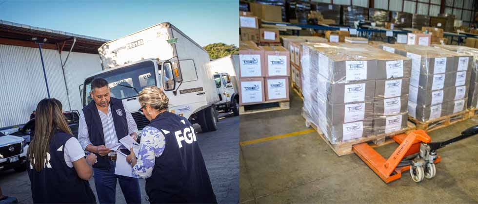 FGR acompaña el traslado de paquetes electorales para las próximas elecciones