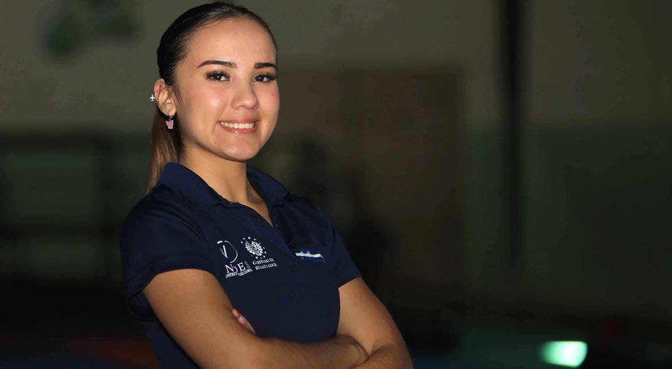 Gaby Izaguirre entrenará con el equipo chileno de karate