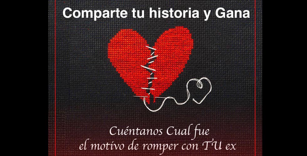 Almacén premiará con $100 a la mejor historia de ruptura este 14 de febrero