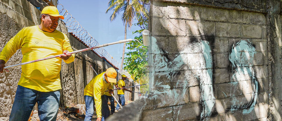 Continúan eliminando vestigios de pandillas que aún quedan en el país  