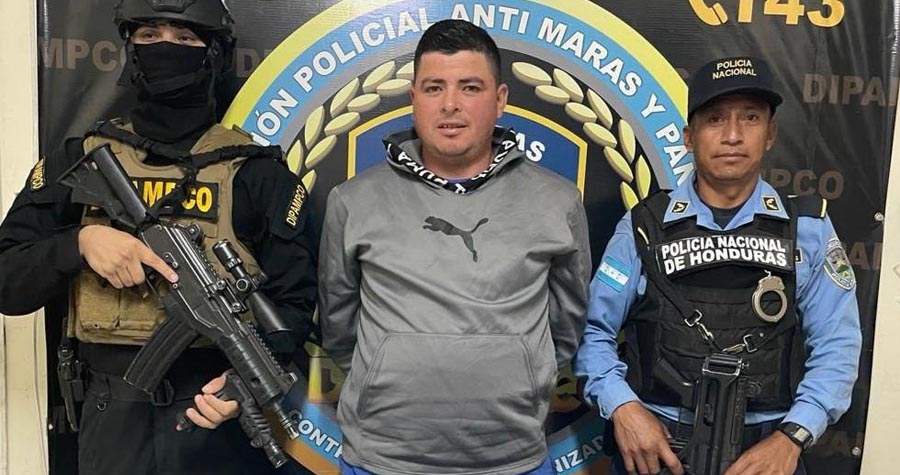 Capturan a pandillero salvadoreño con identificación falsa en Honduras