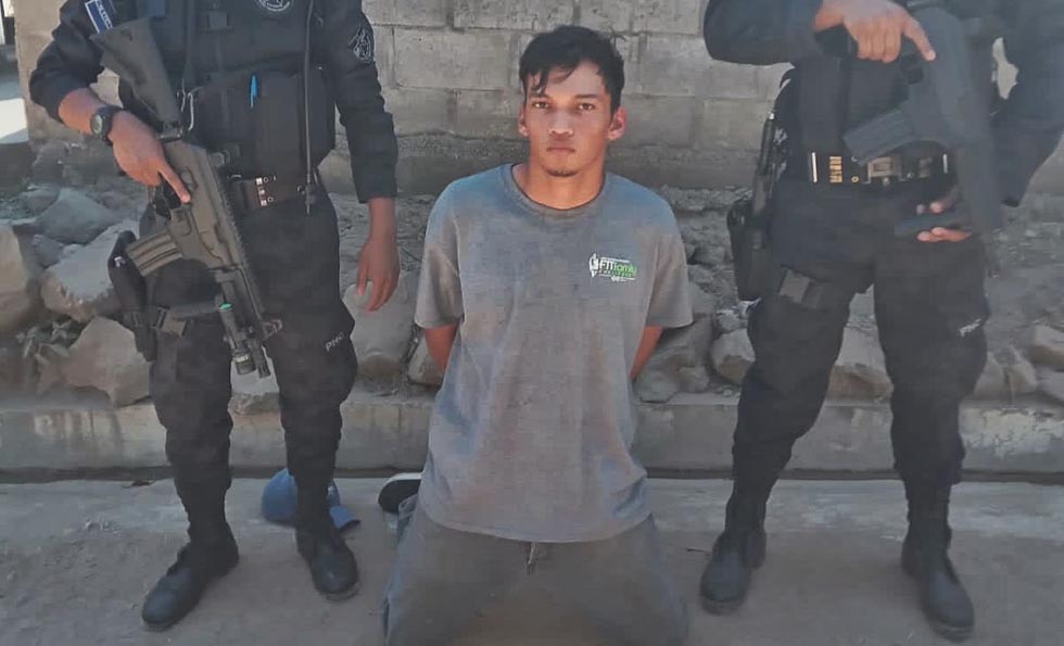 Capturan a responsable de asesinato en San Vicente