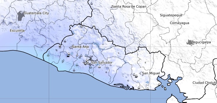 Nuevo sismo sacude el territorio salvadoreño esta mañana de lunes