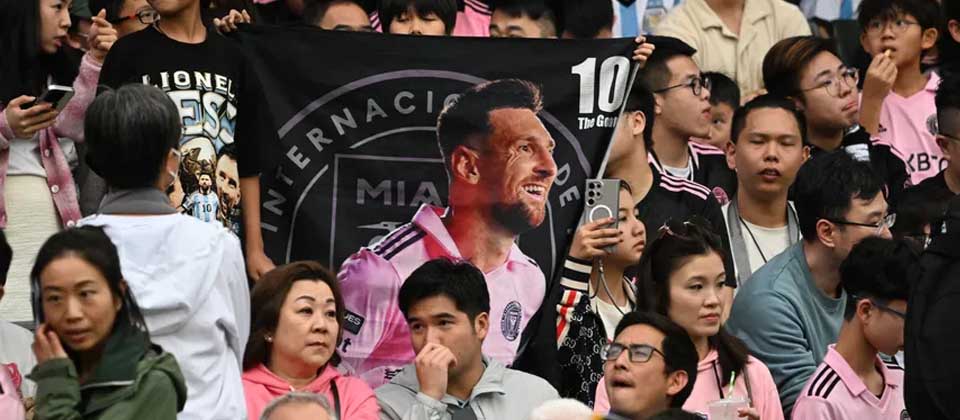 Messi se disculpa con aficionados chinos por no jugar en Hong Kong