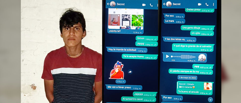 Ubican a “homeboy” tras encontrarle en su celular mensajes con otros pandilleros