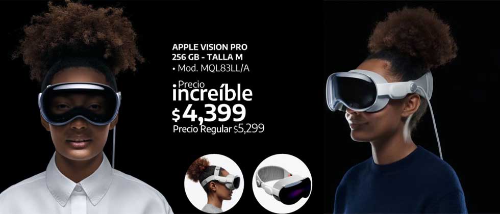 Anuncian pre-venta de Apple Vision Pro en El Salvador por más de 4 mil dólares