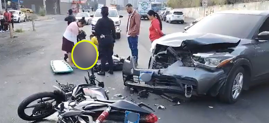 Motociclista lesionado de gravedad tras impactar contra vehículo en San Marcos