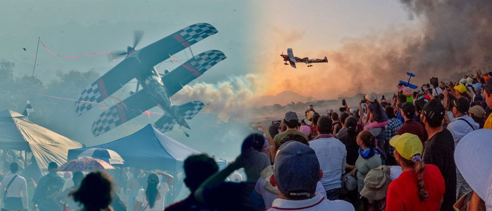 Entre familia y amigos, así disfrutaron los salvadoreños del Show Aéreo en Ilopango