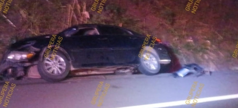 Motociclista en estado grave tras ser impactado por conductor ebrio en Sonsonate